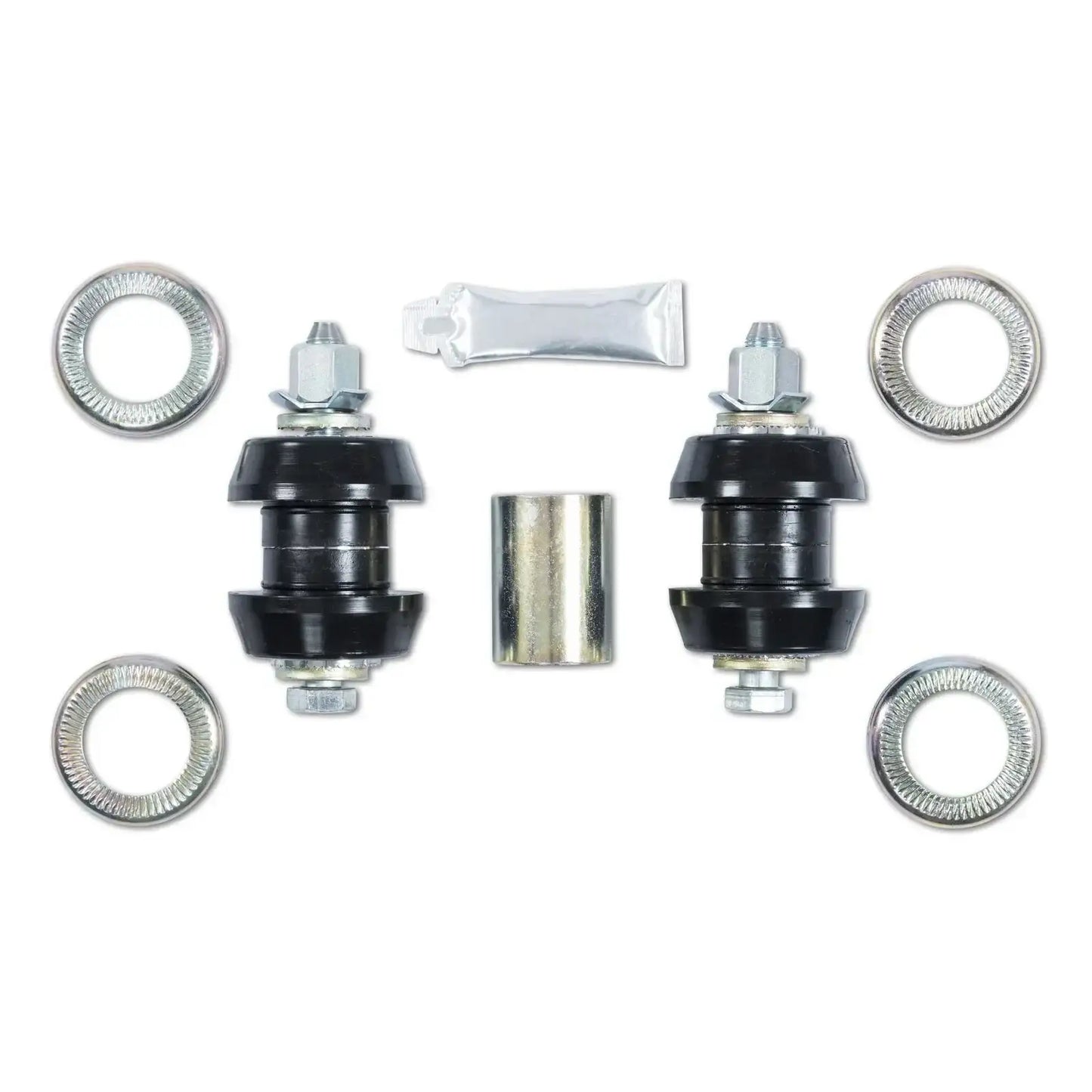 Tuning Querlenkerlager Set, schwarz mit Befestigungsteilen, für Auto, KTH Shop