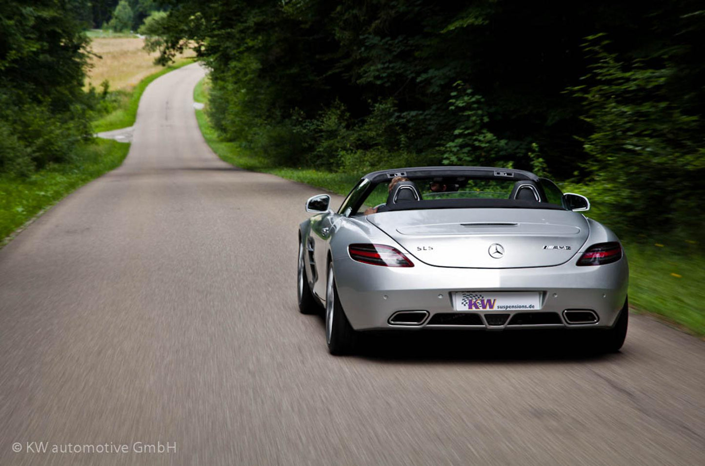 Mercedes SLS AMG Roadster Perspektive 4