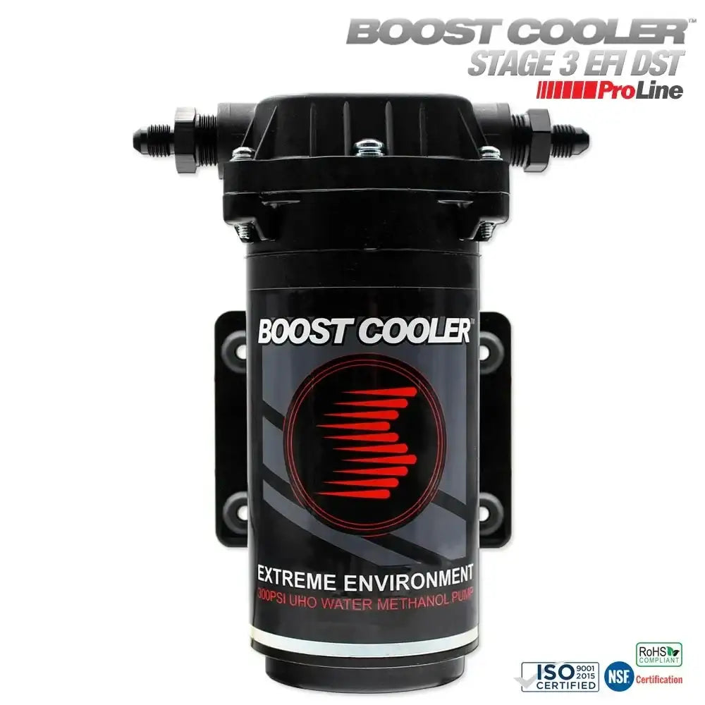 Boost Cooler Stage 3 EFI Wassereinspritzung Pumpe, schwarzes Gehäuse, Tuning-Zubehör