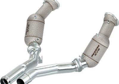 Vanquish | Capristo - Set Downpipes mit 250 Zellen Sportkatalysatoren