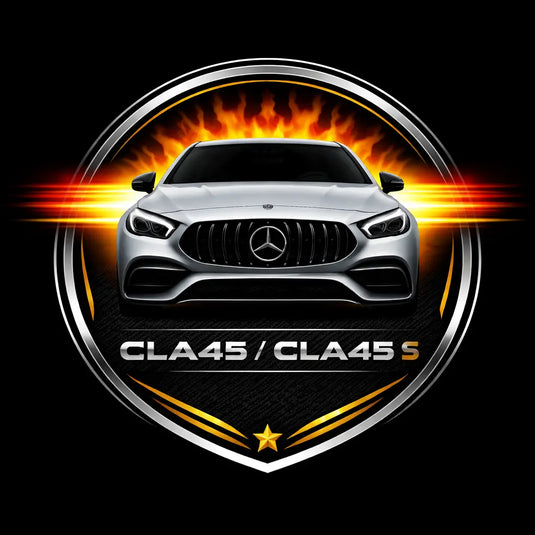 CLA45  CLA45 S AMG logo
