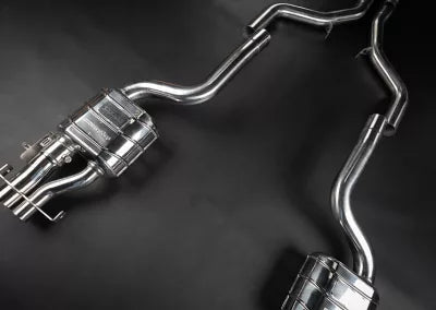 Mercedes S63 AMG E-Performance W223 | Capristo - Exhaust system Catback system with electric flaps and Capristo CAN module ECE approval only in conjunction with the Capristo CAN module