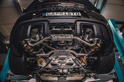 Capristo Abgasanlage | Porsche Cayman GT4 RS 718 Perspektive 4