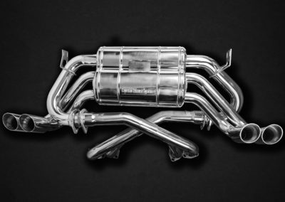Testarossa | Capristo - Abgasanlage mit Abgasklappen und Adapter-Set, inkl. EVCU-1
