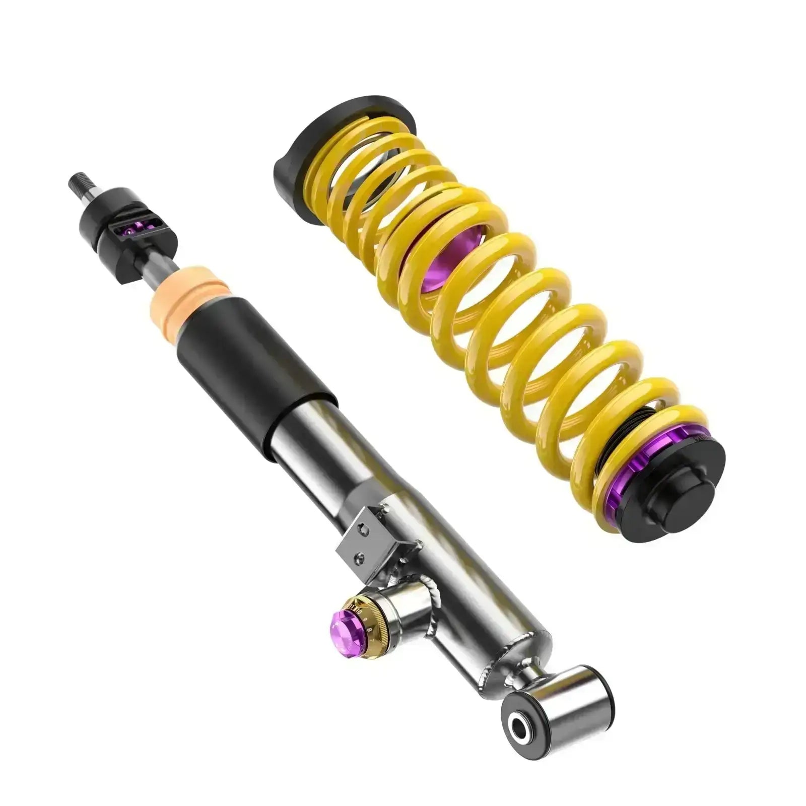 Gelber Sportfahrwerk Stoßdämpfer und Feder für Auto Tuning, KTH Shop Tuning-Zubehör