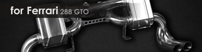 Abgasanlage für den Ferrari 288 GTO von Capristo Automotive GmbH - Abgasanlage für den Ferrari 288 GTO