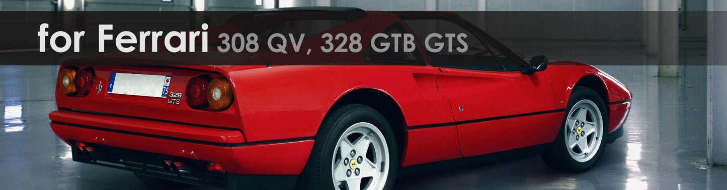308QV, 328 GTB GTS | Capristo - Exhaust system with X-pipe, pneumatic flaps without catalytic converters in the rear silencer incl. EVCU-1