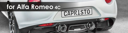 Alfa Romeo 4c | Capristo - Sports catalytic converter 250cpi