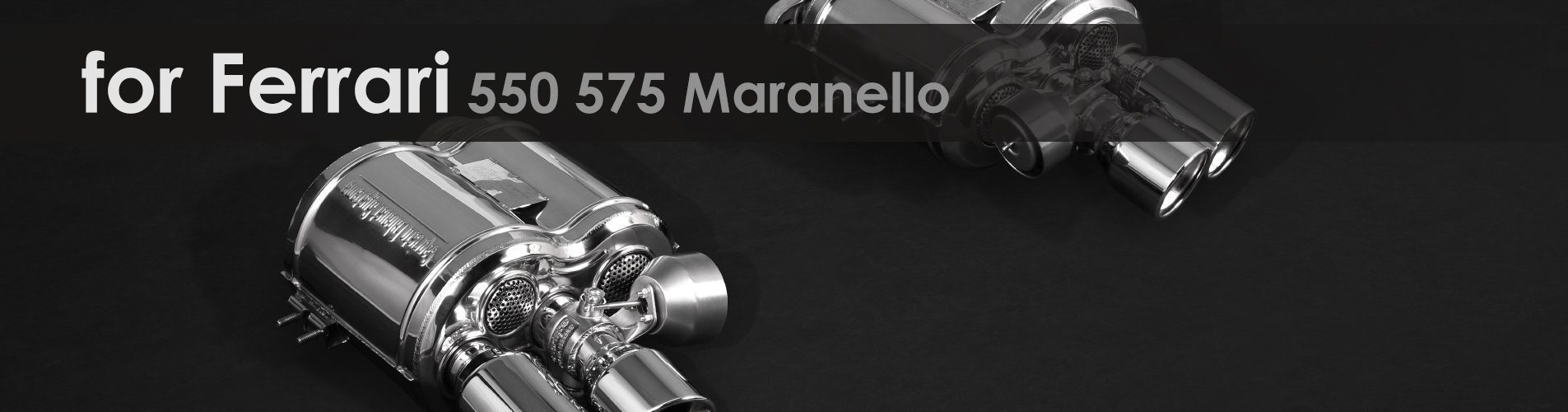 550 575 Maranello | Capristo - Abgasanlage mit Abgasklappen für 550 und 575 Maranello