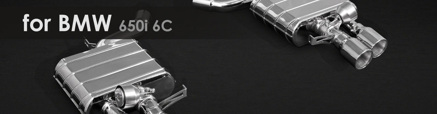 BMW 650i 6C | Capristo - EVCU-1 , programmierbare Steuerung mit Staudrucküberwachung, Fernbedienung, Kabel und Schläuche Non ECE/Export Version
