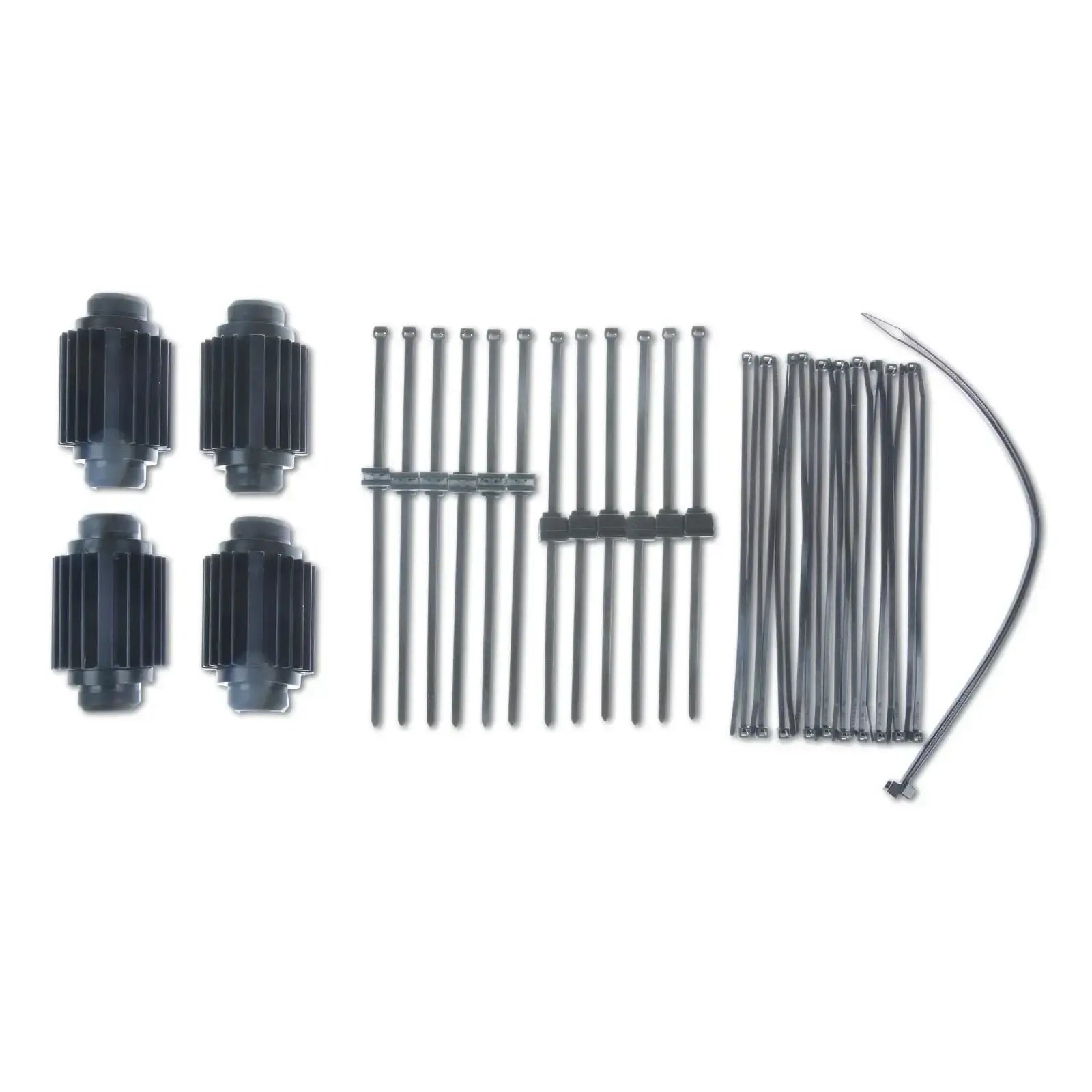 Tuning-Teileset mit schwarzen Bauteilen, Metallstiften und Kabelbindern, KTH Shop Zubehör