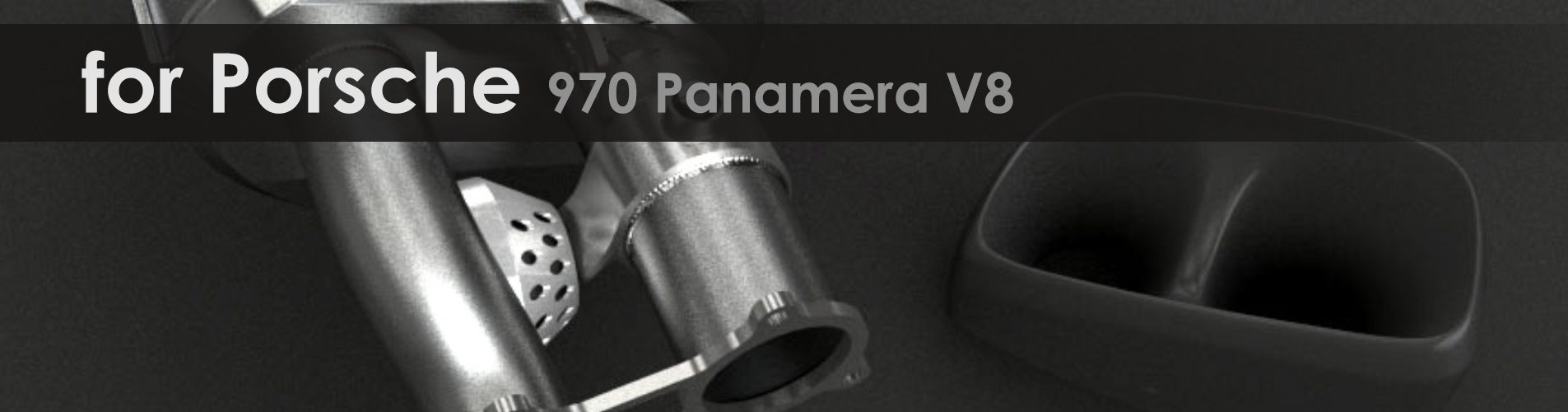 970 Panamera V8 | Capristo - Abgasanlage lange Version