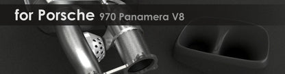 970 Panamera V8 | Capristo - Abgasanlage