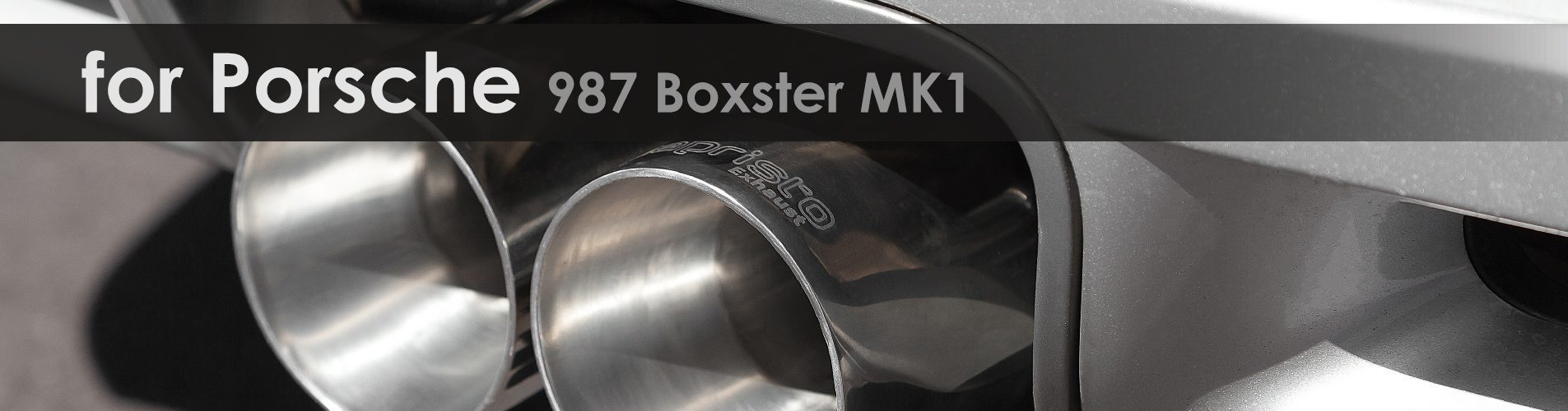 987 Boxster MK1 | Capristo - Muffler (without catalysts), Manifold and CES-3 EVCU-1