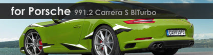 991.2 Carrera S BiTurbo | Capristo - Abgasanlage mit Abgasklappen, 2 Sportkatalysatoren 250 Zellen, incl. programmierbarer Steuerung EVCU-1 , zwei Handsendern und Zubehör
