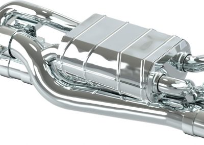 992 Carrera S|Carrera 4S | Capristo - Rear silencer with flaps for OEM actuators