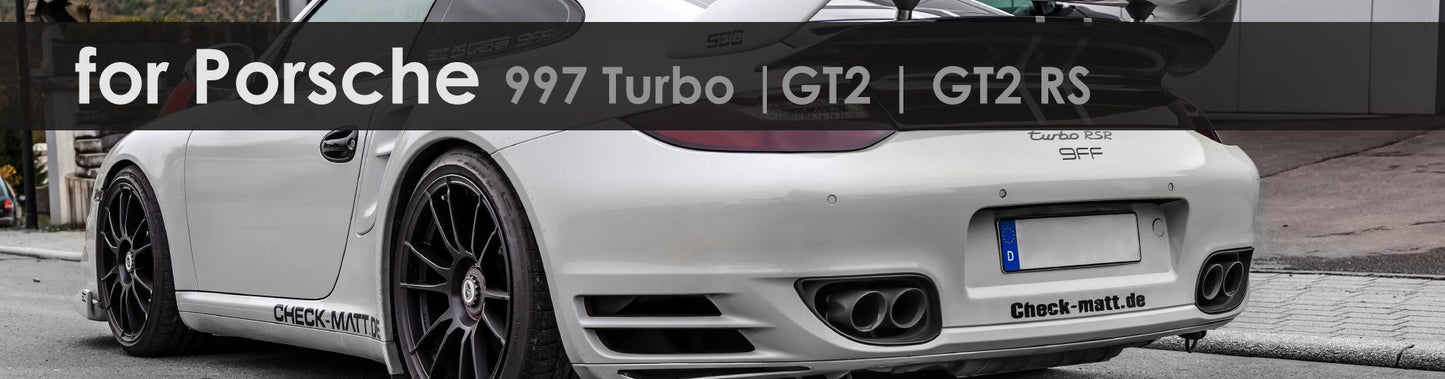 997 Turbo|GT2|GT2 RS | Capristo - Endschalldämpfer mit 2 Katalysatoren mit 250 Zellen und programmierbarer Steuerung EVCU-1