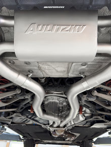 Aulitzky Exhaust ECE Abgasanlage 3" (76mm) |  BMW M2 F87 S55 Perspektive 2