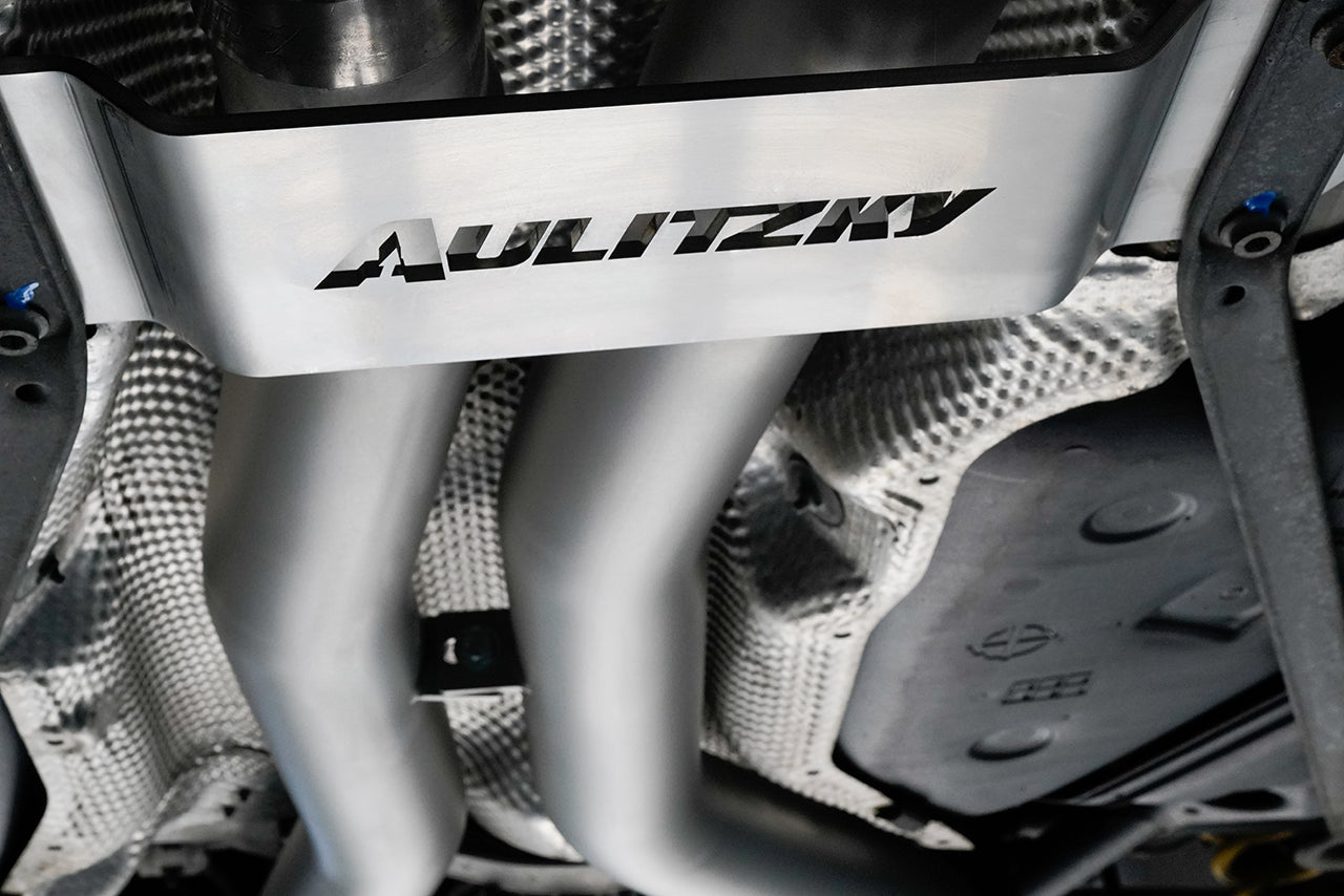 Aulitzky Exhaust ECE Abgasanlage 3" (76mm) |  BMW M3/M4 (F80/F82/F83) S55 Perspektive 4