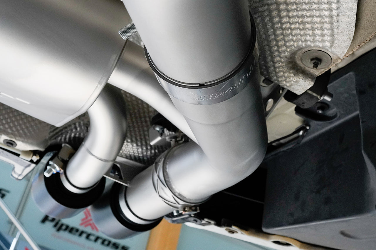 Aulitzky Exhaust ECE Abgasanlage 3" (76mm) |  BMW M3/M4 (F80/F82/F83) S55 Perspektive 6