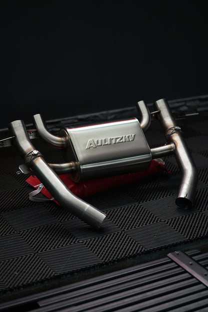 Aulitzky Exhaust ECE Abgasanlage 3" (76mm) |  BMW M3/M4 (G80/G81/G82/G83) S58 Perspektive 3