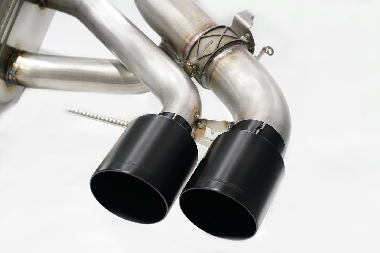 Aulitzky Exhaust ECE Abgasanlage 3" (76mm) |  BMW M5 F9 S63 Perspektive 5