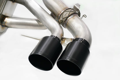 Aulitzky Exhaust ECE Abgasanlage 3" (76mm) |  BMW M5 F9 S63 Perspektive 5
