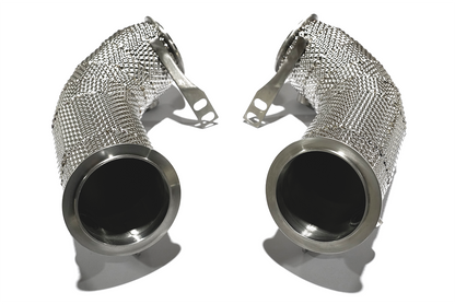 Aulitzky Exhaust Catless Downpipe|  BMW M5/M8 (F90/F91/F92/F93) S63 Perspektive 5