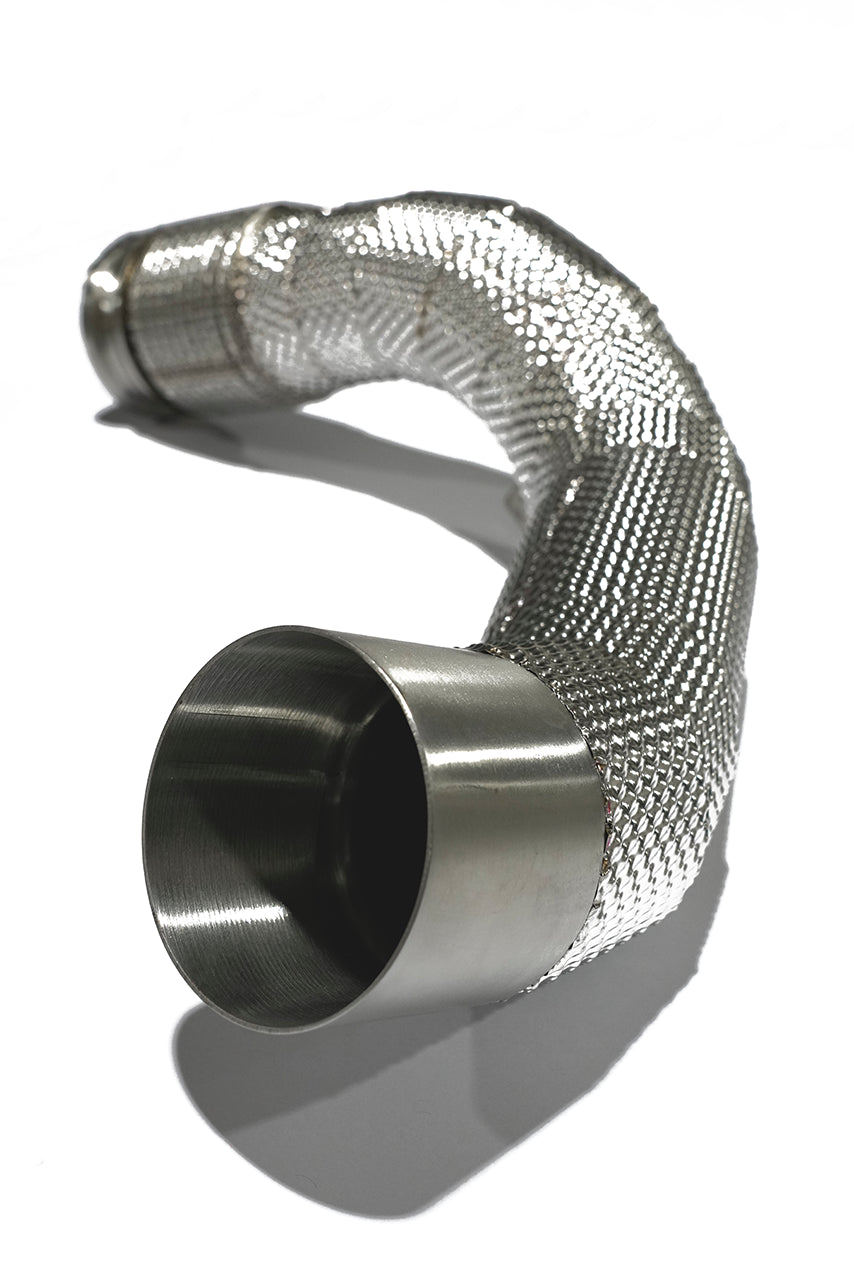 Aulitzky Exhaust Catless Downpipe|  BMW M5/M8 (F90/F91/F92/F93) S63 Perspektive 9