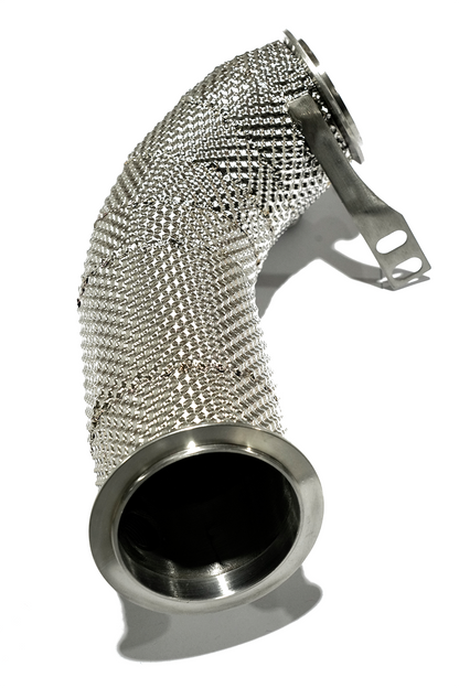 Aulitzky Exhaust Catless Downpipe|  BMW M5/M8 (F90/F91/F92/F93) S63 Perspektive 10