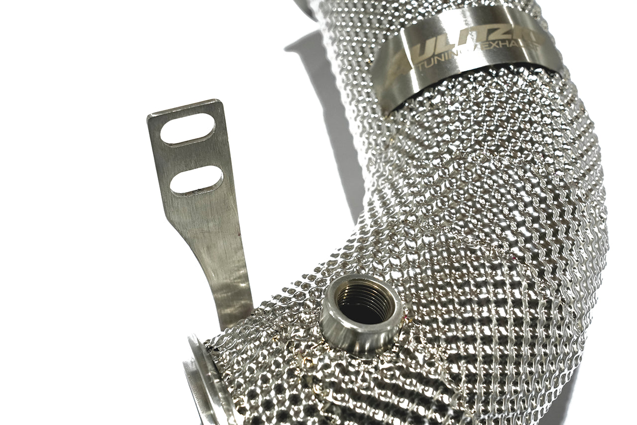 Aulitzky Exhaust Catless Downpipe|  BMW M5/M8 (F90/F91/F92/F93) S63 Perspektive 14