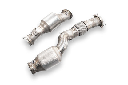 Aulitzky Exhaust ECE Downpipe |  BMW M3/M4 (F80/F82/F83) S55 Perspektive 2