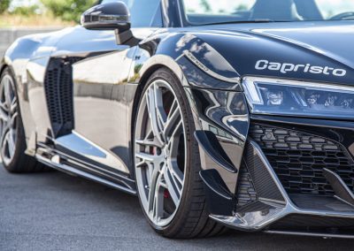 R8 V10 4s PA | Carbon | Capristo - Fabric K, matt lacquered