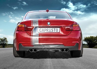 BMW 428i | Carbon | Capristo - Polyurethane PU/PUR, with mesh and Screws, non lacquered, with part assessment