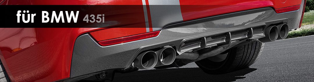BMW 435i | Exhaust System | Capristo - Exhaust system with middle silencer spare pipe, skirt and CES-3 controller with part certificates