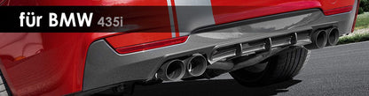 BMW 435i | Exhaust System | Capristo - Abgasanlage mit Mitteschalldämpferersatzrohr, Schürze und Steuerung CES-3 mit Teilegutachten