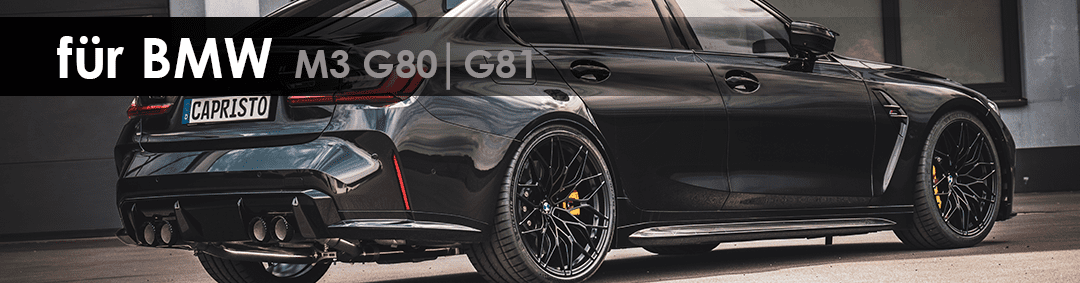 BMW M3 G80/G81 | Capristo - Optional 04AZ 007 03 009 B Fernbedienungs-Kit E2E mit Kabelbaum und Fernbedienung