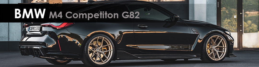 BMW M4 Competition G82 | Capristo - Satz Downpipes mit 250 Zellen Sportkat