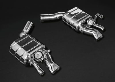 New Continental GT/GTC V8 | Capristo - Exhaust system complete, with CES-3 , ECE approval