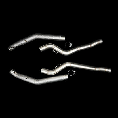 BlackBoost Catless Downpipe | Mercedes Perspektive 1