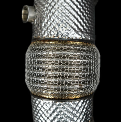 BlackBoost Catless Downpipe | Mercedes Perspektive 3