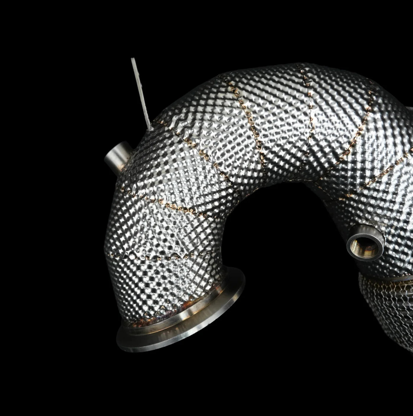 BlackBoost Catless Downpipe | Mercedes  Perspektive 2