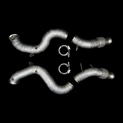 BlackBoost Catless Downpipe | Mercedes AMG GLC 63 Perspektive 1