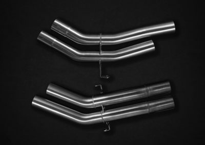 536 Cayenne V6 | Capristo - Front silencer replacement pipe