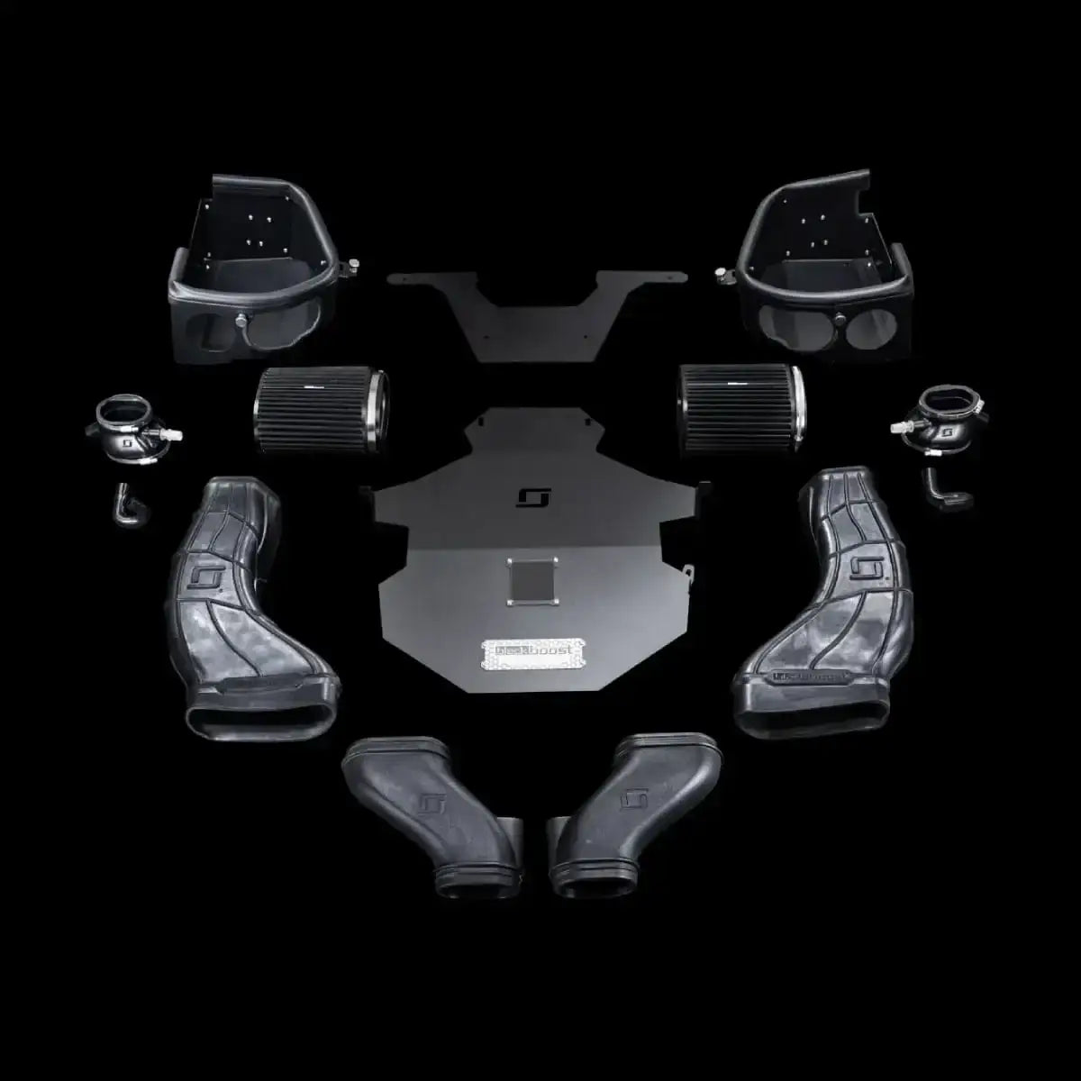 Cold Air Intake Kit für Mercedes M157 CLS63 E63 AMG, schwarze Tuning-Teile, KTH Shop