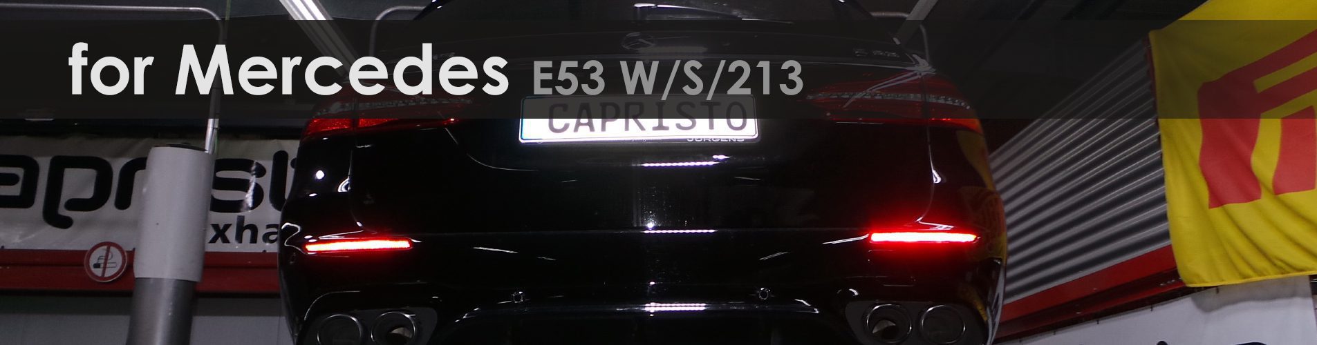 E53 W213, S213, C238 | Capristo - Fernbedienungs-Kit E2E mit Kabelbaum und Fernbedienung
