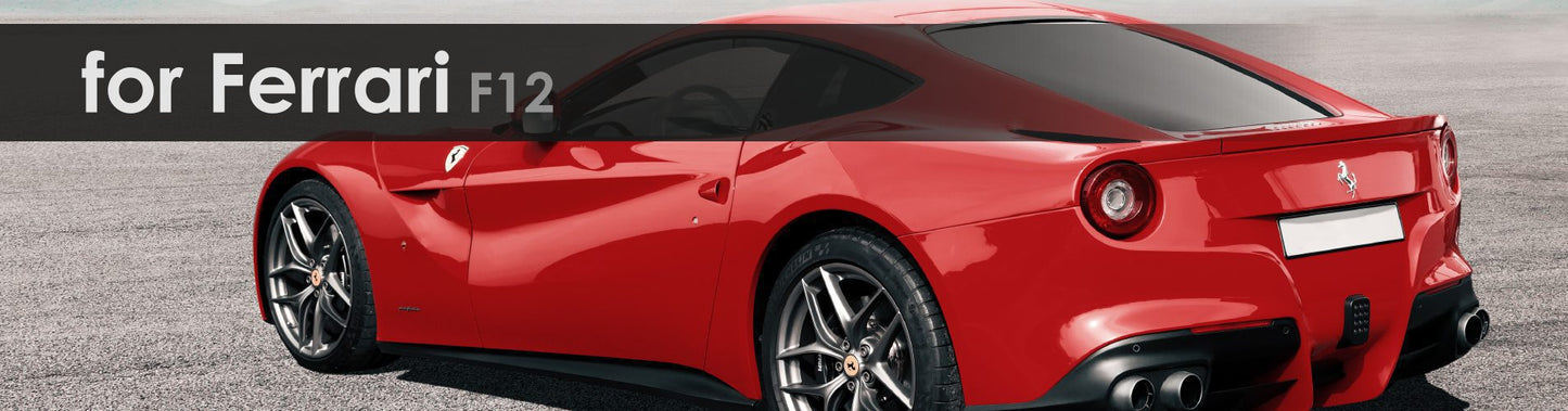 F12 | Capristo - 2x discs circular 14mm (front or rear), titanium screws, part certificates