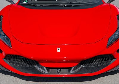 F8 Tributo | Carbon | Capristo - Fabric L matt lacquered Side mirror-case set (right and left) 03FE 087 10 009 LG Fabric L gloss varnished