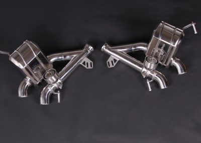 FF | Capristo - X-Pipe stainless steel