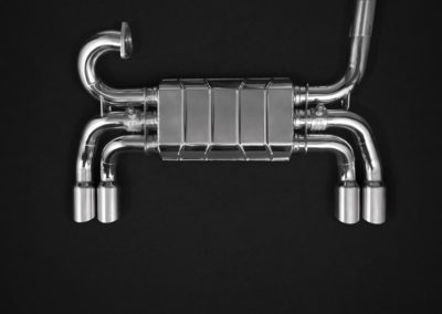 308 GTB Carburatore | Capristo - Exhaust system (with carborators, without catalytic sonverters), with valves, incl. programmable controller EVCU-1 and accessories